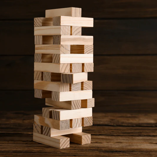 Wooden blocks